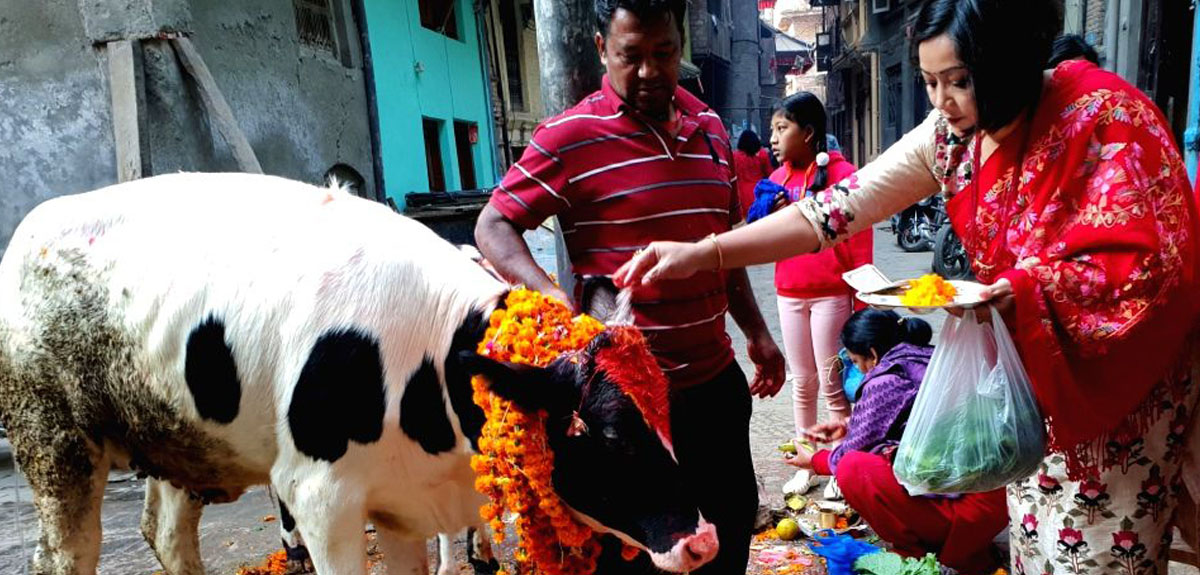 आज गोवर्द्धन पूजा